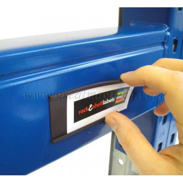 C-Profile Magnetic Shelf Label Holders