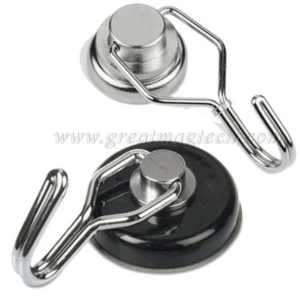 Magnetic Swivel hook magnet with Rotating and Swing Hook