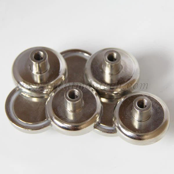 NdFeB pot magnet with internal threaded Stud Holding Magnets